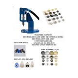 AEK TEKSTİL TULUMBA EL PRESİ ALFA 15MM 12.5MM 54 SETİ
