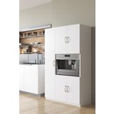 Aeka Ae-3030 Duygu 5 Kapakli Beyaz Cok Amacli Mutfak, Banyo,Kiler,Balkon Dolabi