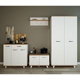 Aeka AE-3041 Eras Lüks Vestiyer-Askılıklı Ayakkabılık-Portmanto Takımı