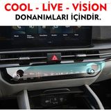 Ael-Tech Kia Sportage Cool,live,vision Klima Kontrol Paneli 9h Nano Ekran Koruyucu 2025-2027