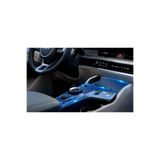 ael-tech Kia Sportage Prestige uyumlu Vites Etrafı Kapı kolu Şarj Ünitesi Piano Black TPU Koruyucu 6 lı set