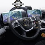 Ael-Tech Mercedes Actros Uyumlu Dijital Gösterge ve Navigasyon 9h Nano Ekran Koruyucu 2’li Set 2025-2026