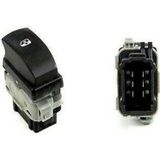 Aem CAM ANAHTARI RENAULT CLIO III SYMBOL SAĞ SİYAH GRİ 05-14
