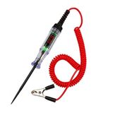 AEM Dijital LED Göstergeli Oto Kontrol Kalemi – 3V-48V DC Hassas Voltaj Test Kalemi, Paslanmaz İğne Uçlu Klemensli Devre Test Cihazı