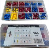 Aem Kablo Ucu Seti Yeni Tip 300 Adet Fiş Başlık İzoleli Terminal Seti Crimp Connectors Sets
