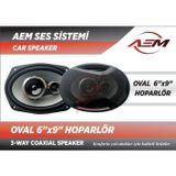 AEM SOUND OVAL HOPARLÖR 6X9 ''