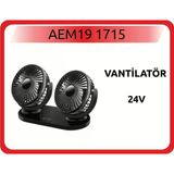 Aem Vantilatör 24V Çift Fanlı