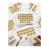 aemedia Folyo kesim gold sticker kalpli 100 adet 2 cm