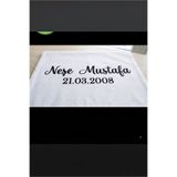 aemedia Sadece yazi Tekstil folyo baski yazisi folyo kesim her turlu kumasa uygun isinile yapisir