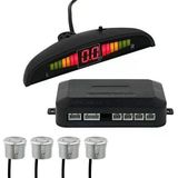 Aempart Araç Geri Park Sensörü Led Ekran Ve Ses İkazlı Gri Göz 22Mm Aem