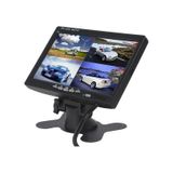 Aempart Araç Monitörü 4 E Bölünür Ekran 4 Kamera Girişli Servis Araçları İçin 7inch Dijital