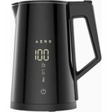 Aeno EK7S Akıllı Su Isıtıcı, Wi-Fi Kontrollü Premium Kettle - Siyah