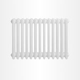 Aeon 2 Kolonlu Çelik Beyaz Radyatör - 60 x 60 (13 Dilim)
