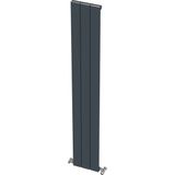 Aeon Hestia Alüminyum Radyatör Panel 1800 x 265 3 Dilim - Antrasit
