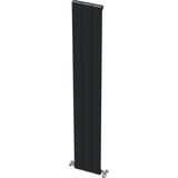Aeon Hestia Alüminyum Radyatör Panel 1800 x 265 3 Dilim - Siyah