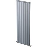 Aeon Phoenix Alüminyum Panel Radyatör 1500 x 555 7 Dilim Mat Eloksal - Mat Gri