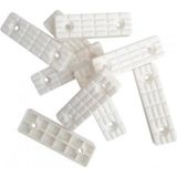 Aep Plastik Baza Pabucu Beyaz 25 Adet