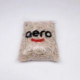 Aero 70 mm 1000 gr Kauçuk Ambalaj Lastiği Renkli (Toka/maydanoz) - Beyaz
