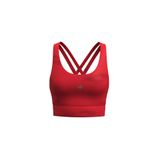 Aero Motion Premium - Kırmızı Çapraz Askılı Kaplı ve Destekli Bra Spor Sütyeni (Kırmızı, S)