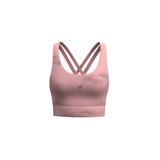 Aero Motion Premium - Pudra Çapraz Askılı Kaplı ve Destekli Bra Spor Sütyeni (Pudra, M)