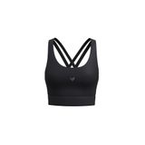 Aero Motion Premium - Siyah Çapraz Askılı Kaplı ve Destekli Bra Spor Sütyeni (Siyah, S)