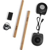 AeroBand Elektronik Davul Seti PocketDrum2 MAX (2025 Versiyonu), Hava Davul Çubukları ve Pedallar ve Bluetooth Adaptörü, Her Zaman Her Yerde Davul Çal, 8 Ton ve USB Midi Gençler Yetişkin Davulcu