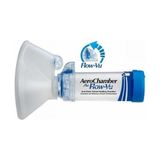 Aerochamber Plus Flow-Vu Mavi-Large 5+ Yaş Üstü İçin Anti Statik Maskeli İnhalatör