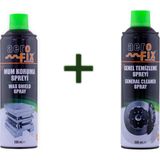 Aerofix Mum Koruma ve Fren Balata Genel Temizleme Spreyi 2li Set 500 Ml.