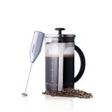 Aerolatte French Press Cafetière 8 Cup 1000 ml ve Kahve / Süt Köpürtücü
