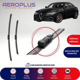 Aeroplus Alfa Romeo Giulia 2016-2023 Muz Silecek Takımı