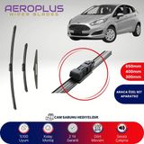Aeroplus Ford Fiesta 2012-2017 Ön Arka Muz Silecek Takımı