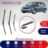 Aeroplus Honda Civic HB 2001-2005 Ön Arka Muz Silecek Takımı