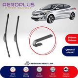 Aeroplus Hyundai Elantra 2006-2017 Muz Silecek Takımı