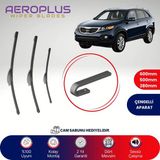 Aeroplus Kia Sorento 2009-2014 Ön Arka Muz Silecek Takımı