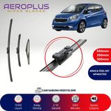 Aeroplus Kia Venga 2009-2019 Ön Arka Muz Silecek Takımı