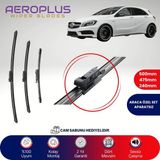 Aeroplus Mercedes A Serisi W176 2012-2015 Ön Arka Muz Silecek Takımı
