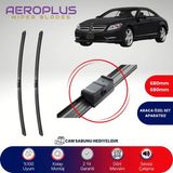 Aeroplus Mercedes CL Serisi W216 2006-2014 Muz Silecek Takımı
