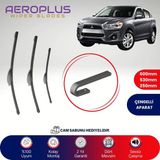 Aeroplus Mitsubishi ASX 2010-2022 Ön Arka Muz Silecek Takımı
