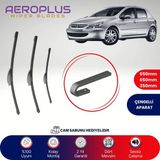 Aeroplus Peugeot 307 2000-2004 Ön Arka Muz Silecek Takımı