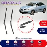 Aeroplus Seat Ibiza 4 2001-2005 Muz Silecek Takımı