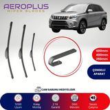 Aeroplus Suzuki Vitara 2015-2024 Ön Arka Muz Silecek Takımı