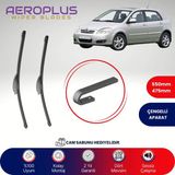 Aeroplus Toyota Corolla HB 2001-2006 Muz Silecek Takımı