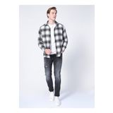 Aeropostale E-Luke Slim Fit Antrasit Erkek Denim Pantolon