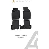 Aescaroon Renault Symbol 2013-2020 Arası 3D Havuzlu Paspas - Siyah