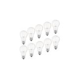 Aesco 10 Adet 8.5W E27 LED Ampul Sarı Işık 2700K, Enerji Tasarruflu Aydınlatma
