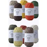 Aesco 100% Pamuk Örgü Ipi, 25 Gram Mini Cotton Serisi, 10 Renk Seçeneği - 41 Delft Blue