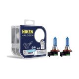 Aesco 12V H11 55W Beyaz Işık Ampul 5000K (2 Adet)
