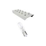Aesco 12V T5 1.2W Mini Dipsiz Ampul Seti - 10 Adet Renk Seçeneği