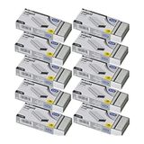 Aesco 140 Adet No:10 Beyaz Zımba Teli - 10 Paket - 41 Delft Blue