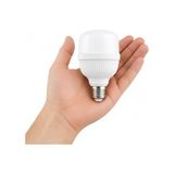 Aesco 17W LED Jumbo Ampul 3000K Sarı Işık 1750 Lümen 112W Eşdeğer E27 Duylu 70X109 mm Yüksek Güçlü Tasarruflu Ampul - Altın